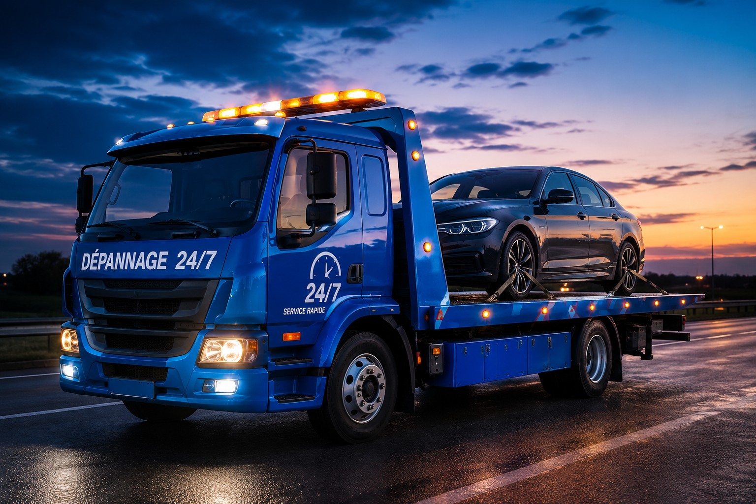 Dépanneuse SOS Auto Express à Paris